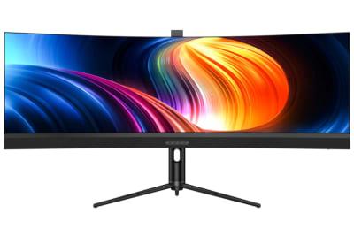 QSM 45" 5K 120Hz Ultra-Wide Curved Monitor with Pop-Out Camera alternate